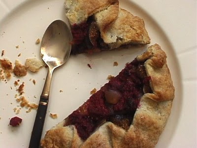 fig gallette & spoon