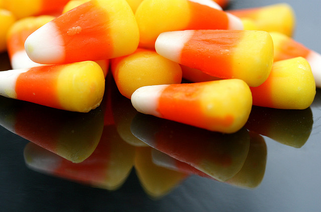 Reflected Candy Corn
