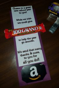 teacher gift DIY for back to school