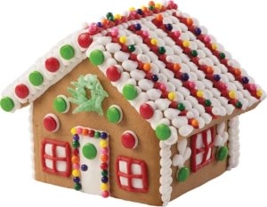 Every party needs a gingerbread house | Image courtesy Amazon seller Wilton Enterprises