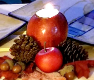 apple candle