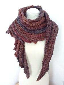 handmade knit scarf