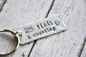 silver key ring