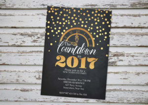 new year's eve party invite