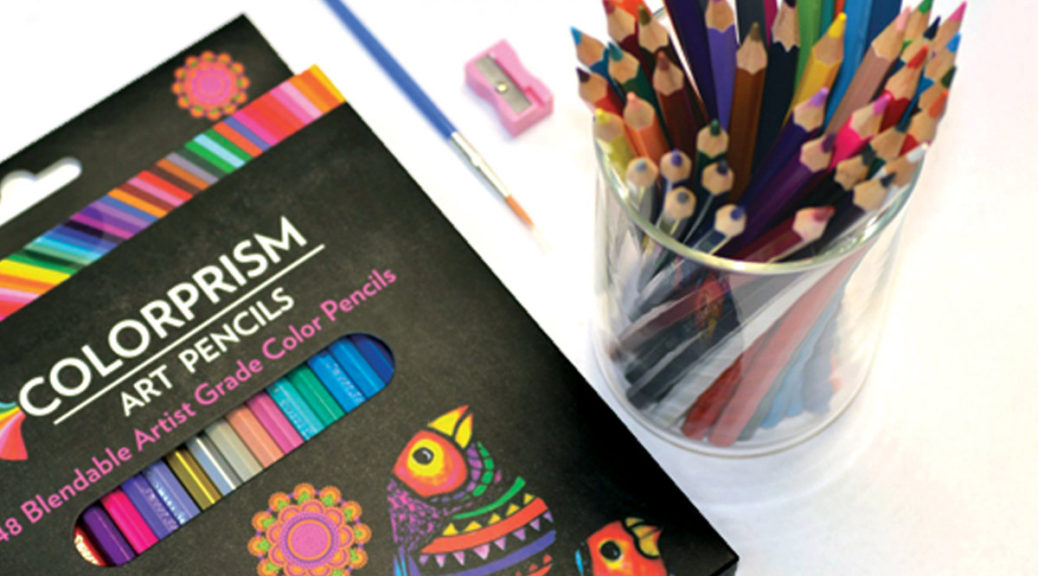 colorful art supplies