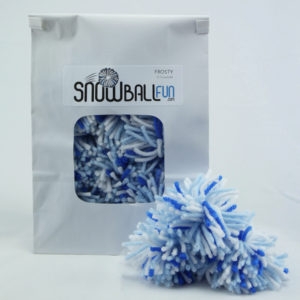 snowflake pom poms