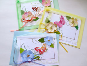 3d butterfly card