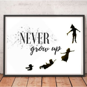 never, ever grow up