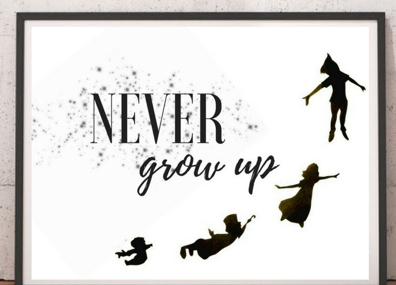 never, ever grow up