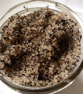 coffee body scrub