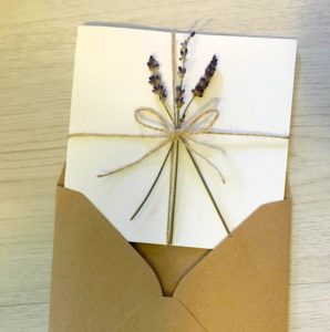 lavender party invites