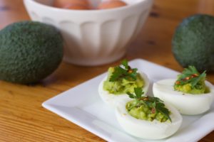 avocado deviled eggs