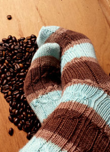 expresso knit sock pattern