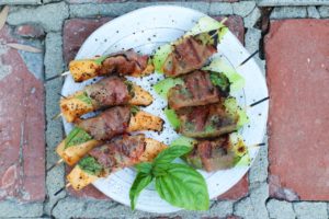 grilled prosciutto and melon