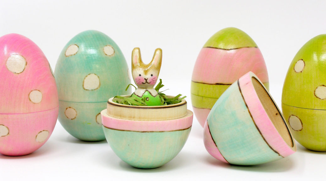 easter bunny eggs