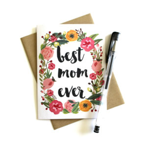 best mom ever card