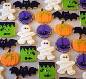 cookies for Halloween treat bags