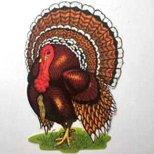 Pin the feather on the turkey game
