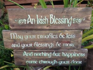 An Irish blessing
