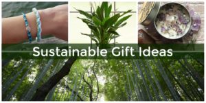 Sustainable gift ideas for Earth Day.
