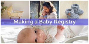 Making a baby registry online