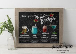 holiday drink list