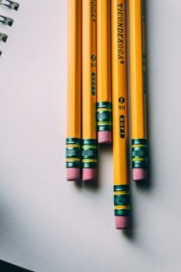 no. 2 pencils