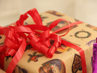 christmas wrapping paper