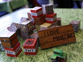 diy minecraft party crafts