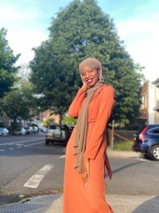 woman dressed for Eid celebration