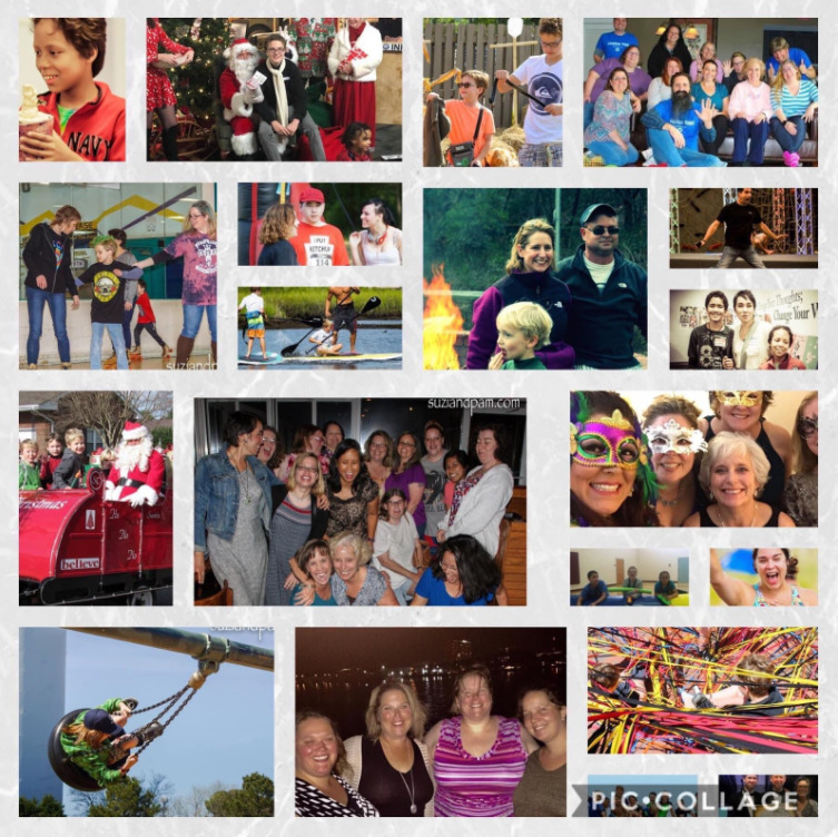 Collage of Spectrum Parents of Hampton Roads activities