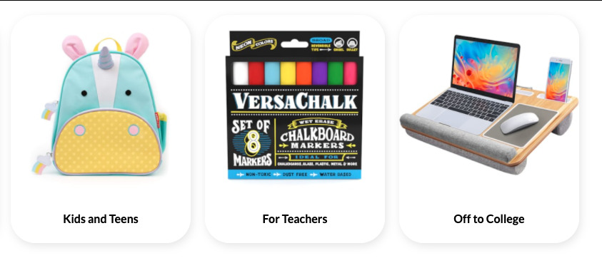 Elfster Back to School Gift Guides