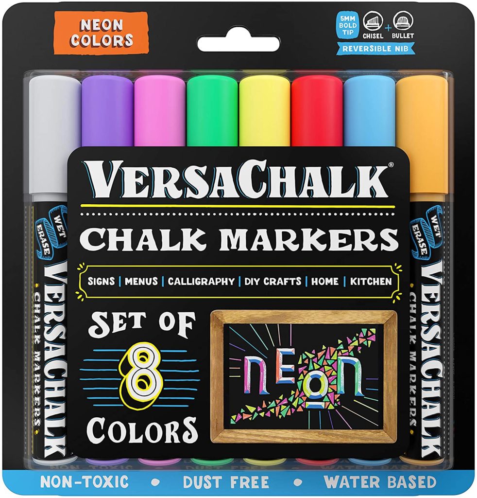 neon colored versachalk pack