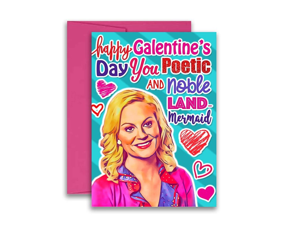 Happy Galentine's Day card gift
