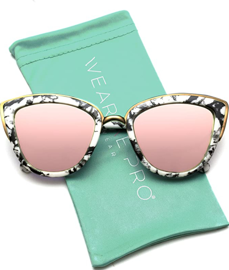 Rose-colored sunglasses for Aries gift