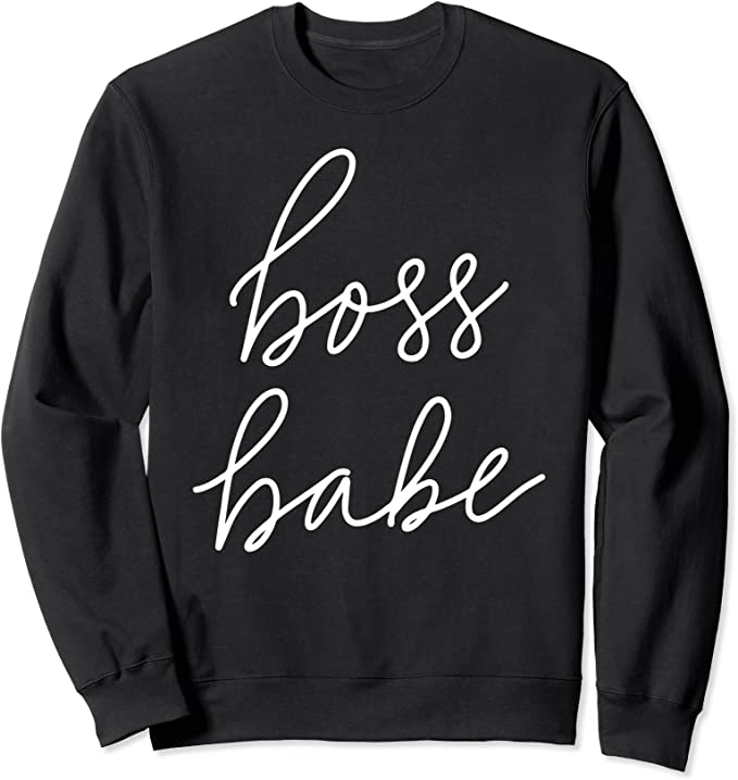 Boss Babe sweatshirt for Aries gift