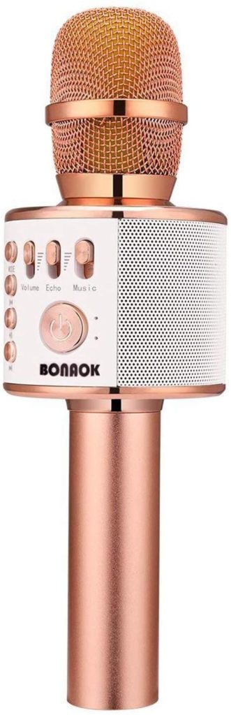 bluetooth karaoke microphone for Leo zodiac gift