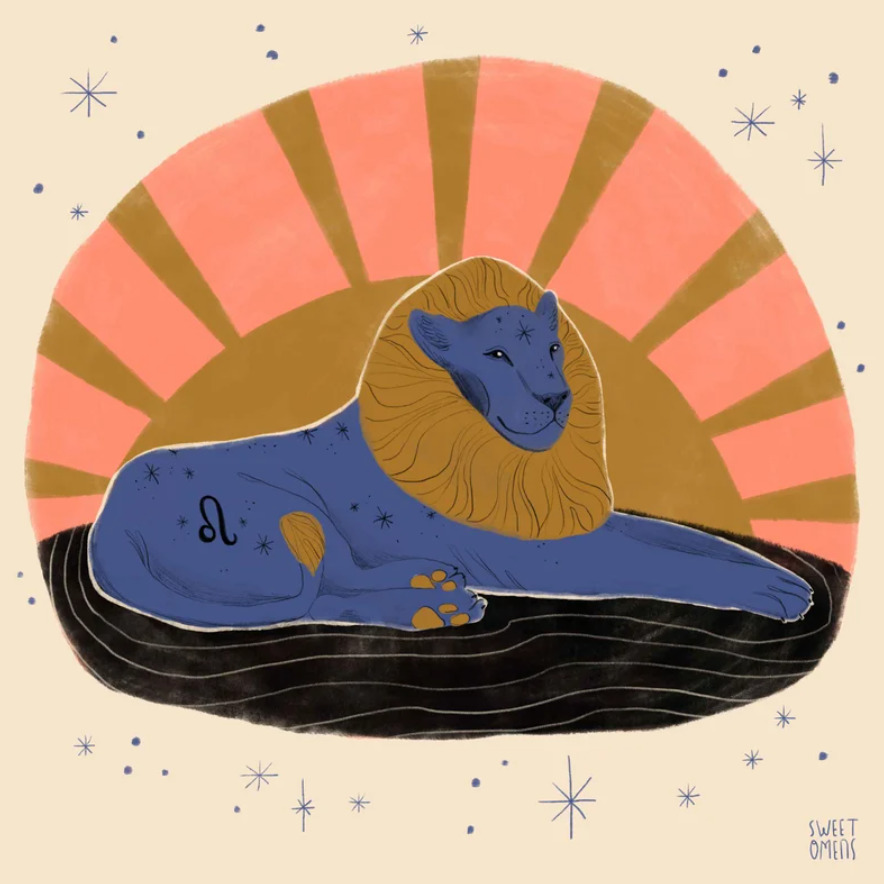 Lion image for Leo zodiac