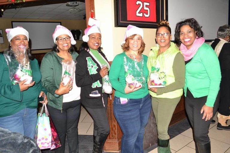 Women of Alpha Kappa Alpha sorority alumnae group hosts gift exchange that started on campus