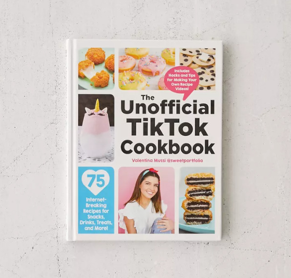 The Unofficial TikTok Cookbook for back to school gift