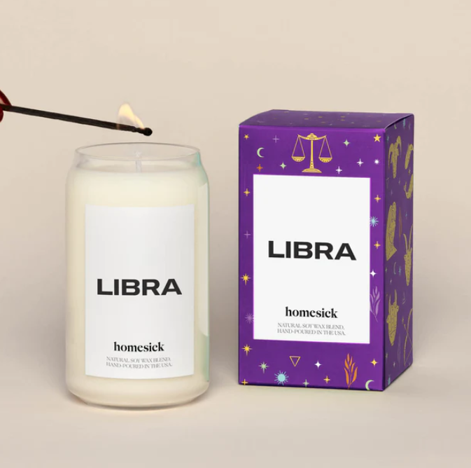 Homesick Libra candle