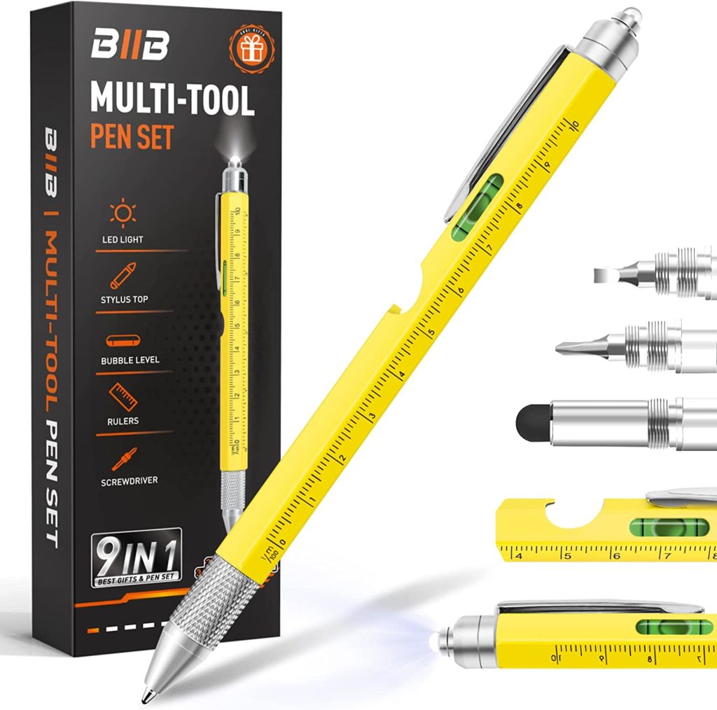 9-in-1 multi-tool pen set for wishlist