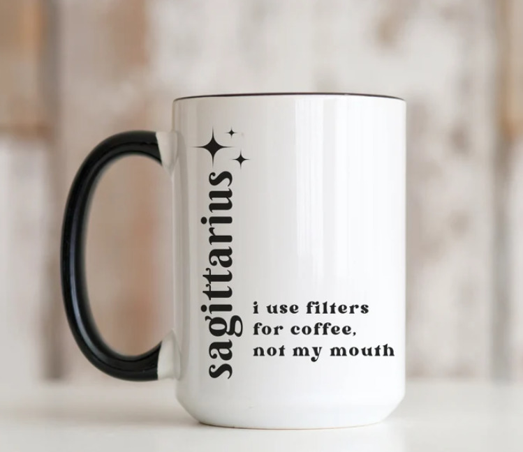 Funny Sagittarius coffee mug