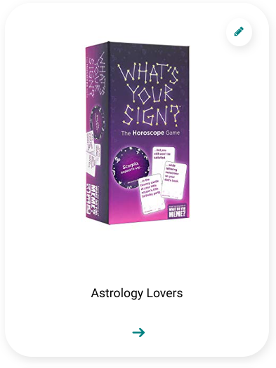 Astrology Lovers gift guide from Elfster website