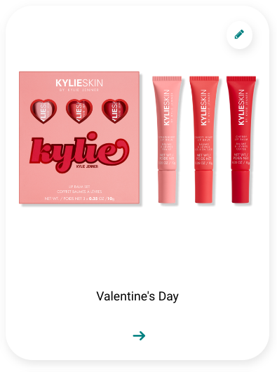 Screenshot of Valentine's Day Gift Guide from Elfster website
