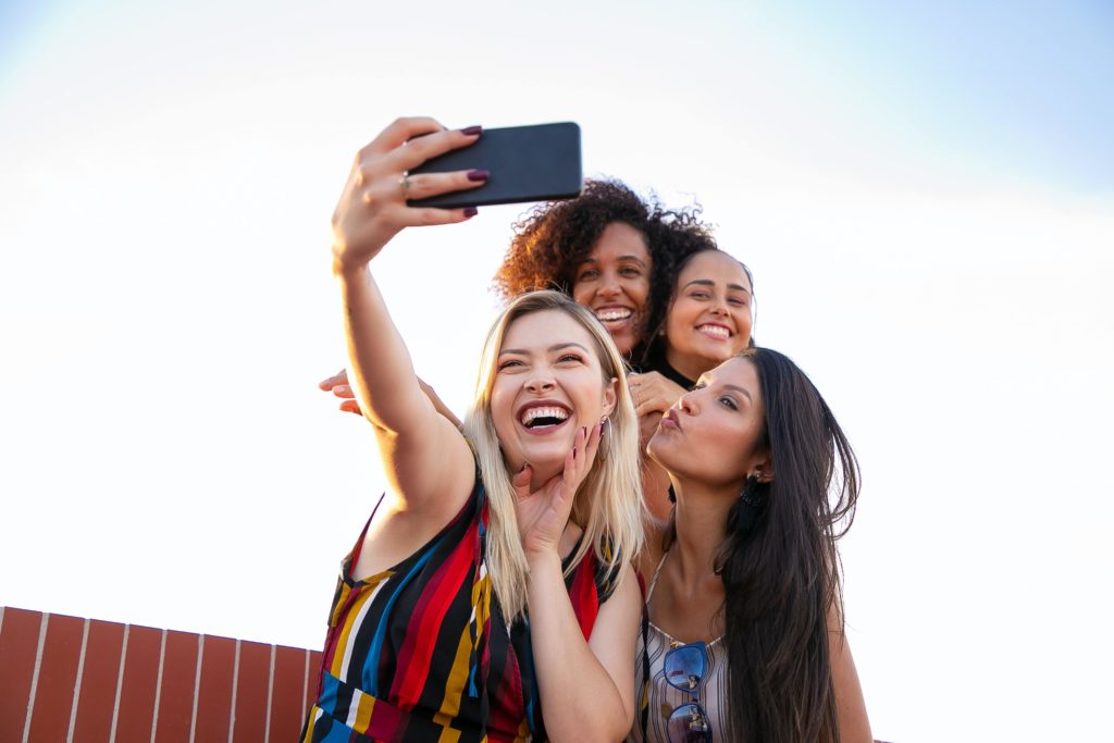 Galentines Day - Group of women taking a selfie