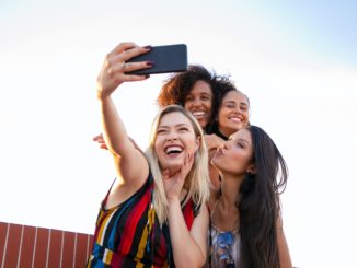 Galentines Day - Group of women taking a selfie