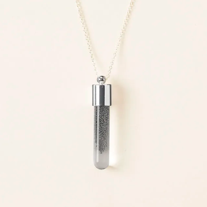 Pause & Breathe Meditation Necklace from Uncommon Goods