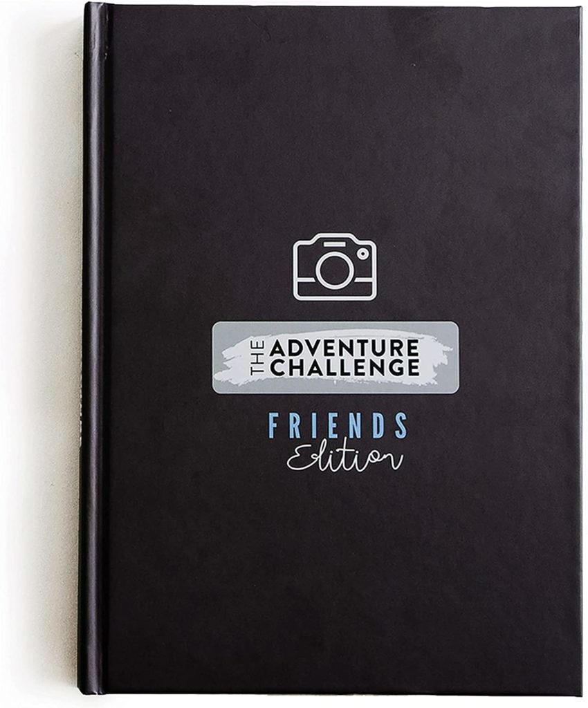 The Adventure Challenge: Friends Edition scratch-off book