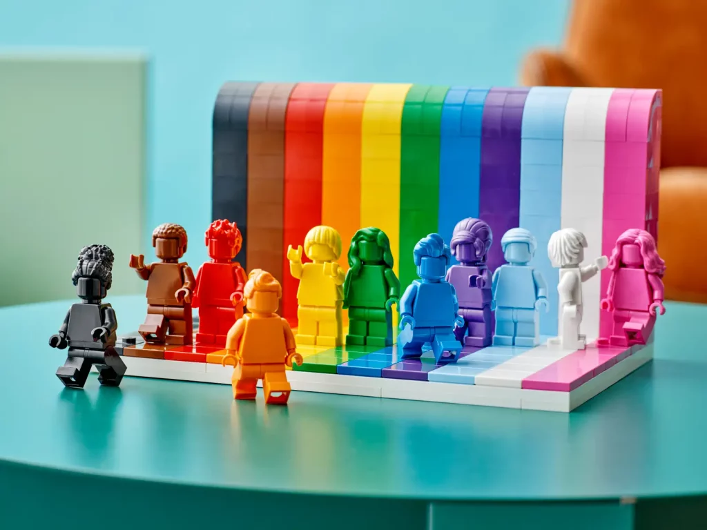 Everyone is Awesome LEGO set to support LGBTQIA+ as a Pride Month gift